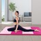 Costway 10' x 4' x 2" 4-Panel Folding Exercise Mat with Carrying Handles for Gym Yoga Black/Blue/Navy/Colorful/Pink&Blue/Pink/Light Pink/Navy